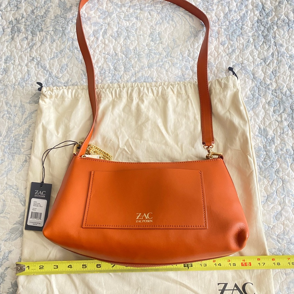 ZAC Zac Posen NWT Leather Shoulder Bag